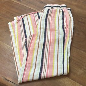 Perfect SUMMER linen wide legged pants Old Navy, size XS. 55% linen,45% viscose